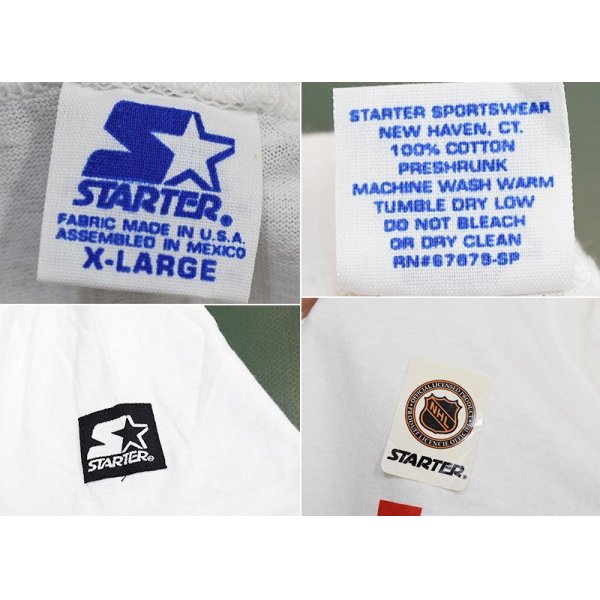 画像2: 【デッドストック】90’s【USA製】ビンテージ【STARTER】スターター I Want Stanley【白】オクトパス【Tシャツ】サイズXL 