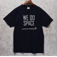 画像1: 【USA製】【ビンテージ】ベイサイド【BAYSIDE】【黒】【WE DO SPACE】【Ｔシャツ】【サイズL】<br> (1)