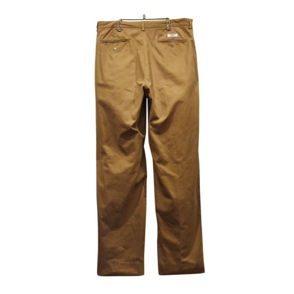 画像4: 【ラルフローレン】POLO RALPH LAUREN【ブラウン】HAMMOND PANT【２タック】【コットンパンツ】【34×34】 