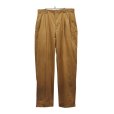 画像2: 【ラルフローレン】POLO RALPH LAUREN【ブラウン】HAMMOND PANT【２タック】【コットンパンツ】【34×34】<br> (2)