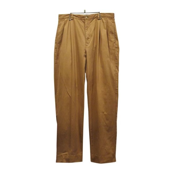 画像2: 【ラルフローレン】POLO RALPH LAUREN【ブラウン】HAMMOND PANT【２タック】【コットンパンツ】【34×34】 