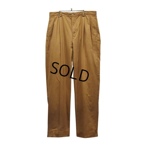 画像2: 【ラルフローレン】POLO RALPH LAUREN【ブラウン】HAMMOND PANT【２タック】【コットンパンツ】【34×34】 