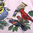 画像4: 80's【デッドストック】【USA製】【ビンテージ】ヘインズ【hanes】【ピンク】【鳥】イラスト【Ｔシャツ】【サイズM】 