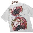 画像1: USA製【ビンテージ】【umbro】アンブロ【白】サッカーボール【バックプリント】【Tシャツ】【サイズＬ】<br> (1)