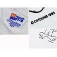 画像2: デッドストック【90's】USA製【ビンテージ】【Hanes】【白】【CAT&FLUTE】【Ｔシャツ】【サイズS】<br> (2)