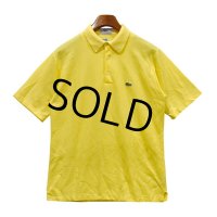 ほぼ未使用‼【ビンテージ】IZOD【ラコステ】【黄色】【ポロシャツ】【サイズＬ】 