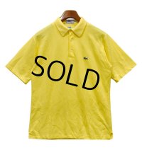 ほぼ未使用‼【ビンテージ】IZOD【ラコステ】【黄色】【ポロシャツ】【サイズＬ】 