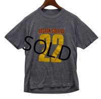 ∼80's【ビンテージ】グレー【BOSTON COLLEGE 22】【Tシャツ】【M程度】 