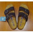 画像1: ほぼ未使用‼【ドイツ製】【BIRKENSTOCK】ビルケンシュトック【ARIZONA】アリゾナ【黒】【 ヌバック 】【size36】【23.0cm】<br> (1)