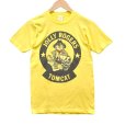 画像1: 【USA製】【ビンテージ】【シングルステッチ】イエロー【JOLLY ROGERS TOMCAT】【Tシャツ】【サイズS】<br> (1)