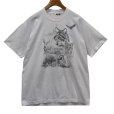 画像1: 90's【USA製】ビンテージ【SCREEN STARS】スクリーンスターズ シングルステッチ【オオカミ】 動物【Tシャツ】【サイズXL】<br> (1)