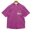 画像1: 90's【USA製】ビンテージ【チャンピオン】【紫】リレハンメルオリンピック【ロゴ】【Ｔシャツ】【サイズM】<br> (1)