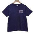 画像1: 【70's】【USA製】【ビンテージ】【チャンピオン】【Champion】【紺】【PENN STATE】【バータグ】【Tシャツ】【サイズＭ】<br> (1)