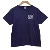 【70's】【USA製】【ビンテージ】【チャンピオン】【Champion】【紺】【PENN STATE】【バータグ】【Tシャツ】【サイズＭ】 