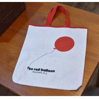 【ビンテージ】【the red ballon summit,n.j.】【生成りx赤】【風船】【コットン】【トートバッグ】 