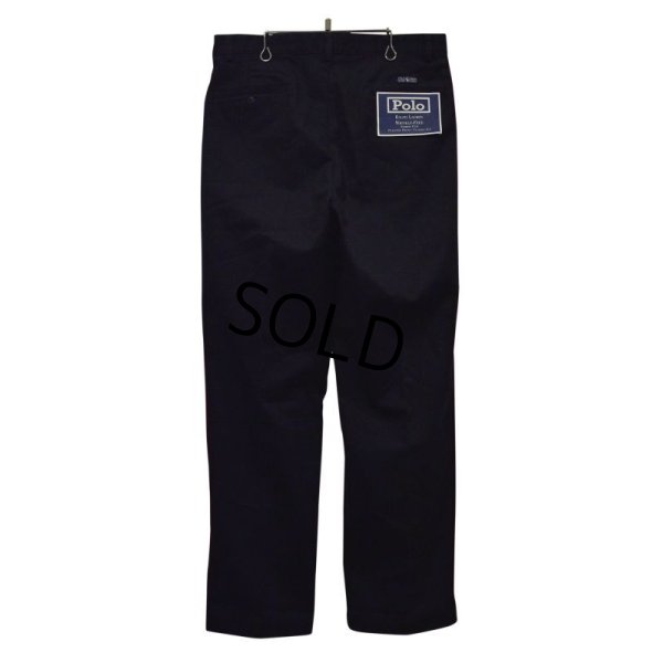 画像5: 未使用品‼【POLO RALPH LAUREN】【ラルフローレン】【黒】ANDREW PANT【２タック】【コットンパンツ】【33×30】 