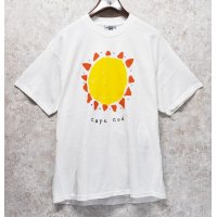 90's デッドストック【USA製】【ビンテージ】【LEE】【リー】【cape cod】ケープコッド　白【Ｔシャツ】【サイズＸＬ】 