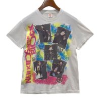 80〜90's【USA製】ビンテージ【ニュー・キッズ・オン・ザ・ブロック】New Kids On The Block【バンドＴ】ロックＴシャツ ツアーT【サイズM】  