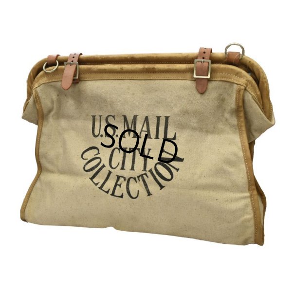 画像1: 60s~70's【ビンテージ】【US MAIL BAG】集荷用キャンバス【メールバッグ】 