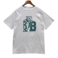 90's【USA製】【ビンテージ】【BONITA】【BEAR CATS】バックプリント　フットボール【Ｔシャツ】【サイズXL】 