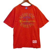 デッドストック【90’ｓ】【USA製】【ビンテージ】チャンピオン【赤】【Ｔシャツ】【サイズＬ】 