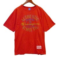 デッドストック【90’ｓ】【USA製】【ビンテージ】チャンピオン【赤】【Ｔシャツ】【サイズＬ】 