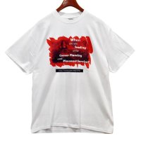 デッドストック 90's【シングルステッチ】【ONEITA】【オニータ】【ビンテージ】【When are you landing~ 】【白】【Ｔシャツ】【サイズＸＬ】 