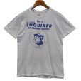 画像1: 【70's〜】【USA製】【ビンテージ】【Hanes】ヘインズ【I’m a National Enquirer TV Blooper Spotter!】【白】【Tシャツ】【サイズＭ】<br> (1)