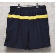 画像3: 【POLO SPORT】ポロスポーツ【ラルフローレン】【紺ｘ黄色ライン】【ショートパンツ】【バギーズショーツ】 【サイズＭ】<br> (3)