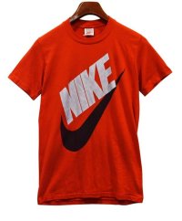 90's USA製【ナイキ】【NIKE】【シルバーロゴ】赤【Ｔシャツ】【サイズL】 