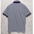 画像3: 【ラルフローレン】 【POLO ralph lauren】【クラシックフィット】白ｘ紺ボーダー【ポロシャツ】 【サイズＭ】 <br> (3)