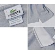 画像2: 【LACOSTE】【ラコステ】【グレー×白襟】【ポロシャツ】【サイズ４】<br> (2)