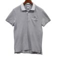 画像1: 【LACOSTE】【ラコステ】【グレー×白襟】【ポロシャツ】【サイズ４】<br> (1)