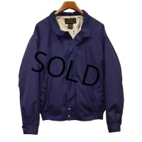 ~90's ビンテージ【エディーバウアー】【Eddie Bauer】【紺ｘ裏地釣り針】毛ばり ジップアップブルゾン【サイズL】 