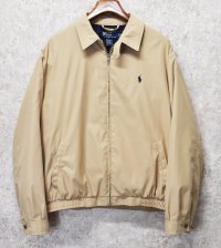 【ラルフローレン】【POLO RALPH LAUREN】【ベージュ】【ブルゾン】スウィングトップ【サイズＸＬ】 