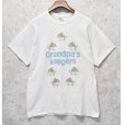 画像1: ビンテージ【GILDAN】【ギルダン】Grandpa’ｓKeepers【魚プリント】【Tシャツ】【サイズＬ】<br> (1)