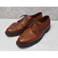 【USA製】【アレンエドモンズ】【Allen Edmonds】【ブラウン】【Ｕチップモカシン】【9 1/2 EEE】【27.5cm程度】 