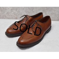 【USA製】【アレンエドモンズ】【Allen Edmonds】【ブラウン】【Ｕチップモカシン】【9 1/2 EEE】【27.5cm程度】 