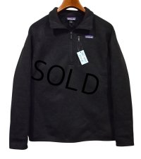 【パタゴニア】patagonia   メンズ ベターセーター 1/4ジップ 【チャコールグレー】【サイズM】 