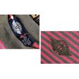 画像2: USA製【ビンテージ】【DOCKERS】ドッカーズ【リーバイス】【赤ピンクｘオリーブ】【ボーダー】【ロンＴ】【サイズＬ】<br> (2)