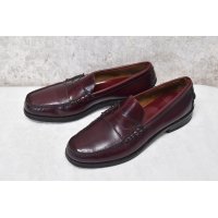 【ビンテージ】【L.L.Bean】【エルエルビーン】エンジ【ローファー】【10 1/2D】【28.5cm程度】 