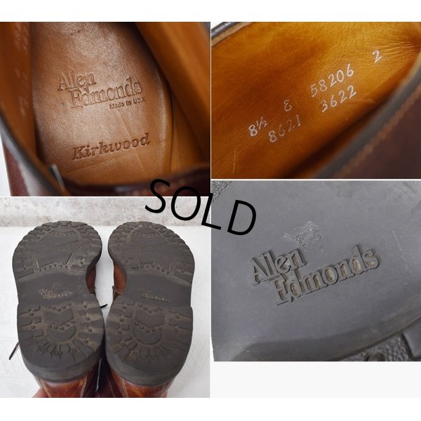 画像2: 【USA製】【アレンエドモンズ】【Allen Edmonds】【赤茶色】【チャッカブーツ】【8 1/2E】【26.5cm程度】 