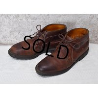 【USA製】【アレンエドモンズ】【Allen Edmonds】【赤茶色】【チャッカブーツ】【8 1/2E】【26.5cm程度】 