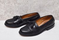 【USA製】【アレンエドモンズ】【Allen Edmonds】【黒】【タッセルローファー】【8D】【26cm程度】 