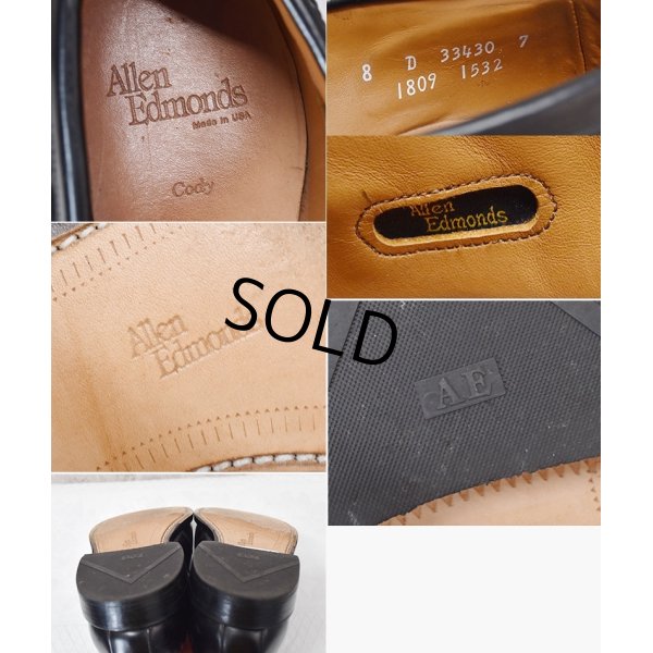 画像2: 【USA製】【アレンエドモンズ】【Allen Edmonds】【黒】【タッセルローファー】【8D】【26cm程度】 