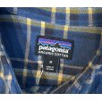 画像2: 【パタゴニア】patagonia【青×黄色】【オーガニックコットンシャツ】【チェックシャツ】コットンシャツ【サイズM】<br> (2)