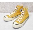 画像1: 【コンバース】CONVERSE【ALL STAR 】チャックテイラー【山吹色】【ハイカット】【サイズ 5 1/2 (24.5ｃｍ)】<br> (1)