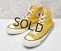 【コンバース】CONVERSE【ALL STAR 】チャックテイラー【山吹色】【ハイカット】【サイズ 5 1/2 (24.5ｃｍ)】 