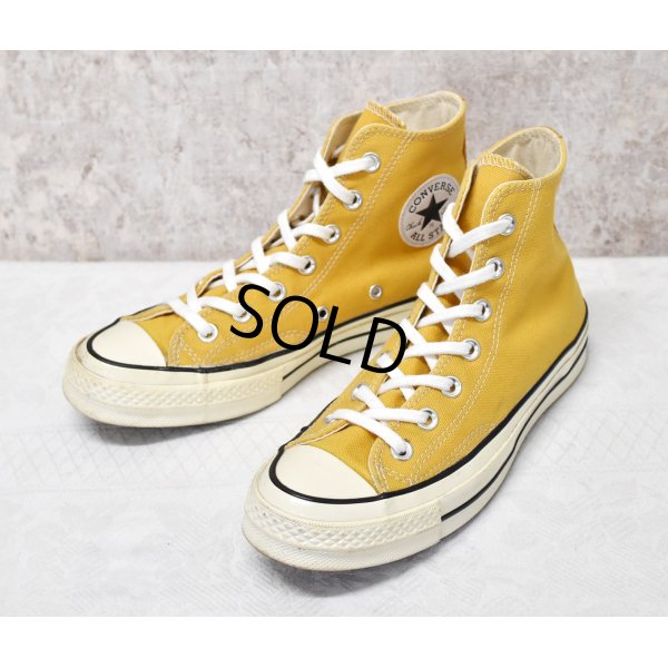 画像1: 【コンバース】CONVERSE【ALL STAR 】チャックテイラー【山吹色】【ハイカット】【サイズ 5 1/2 (24.5ｃｍ)】 