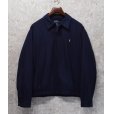 画像1: 【ラルフローレン】【POLO RALPH LAUREN】【紺ｘ襟裏ベージュ】【ブルゾン】スウィングトップ【サイズＬ】<br> (1)